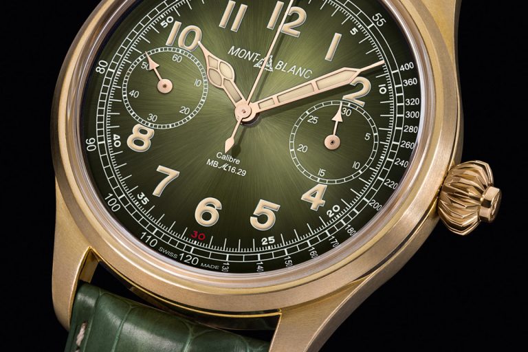 Montblanc 1858 Chronograph Tachymeter Unique Piece Only Watch ’17 Montblanc 1858 Chronograph Tachymeter Unique Piece Only Watch '17