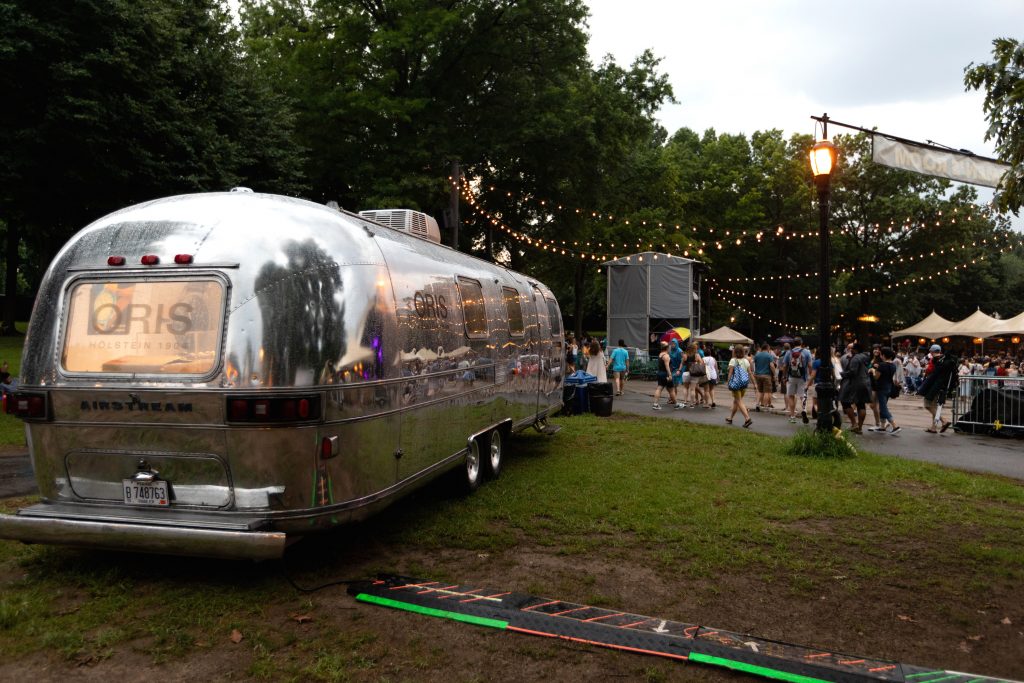 Oris Airstream Pop-Up shop mixes vintage mobile Americana with Swiss watchmaking. 