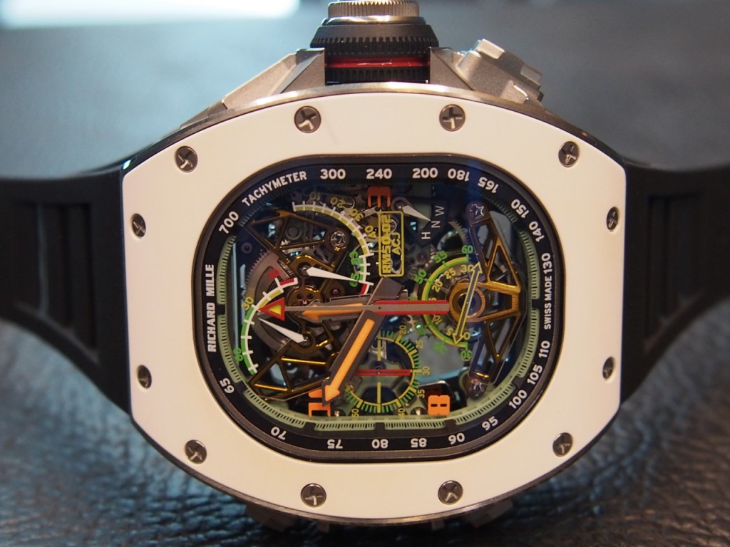  The new watch is the result of a collaboration between Mille and ACJ (Airbus)