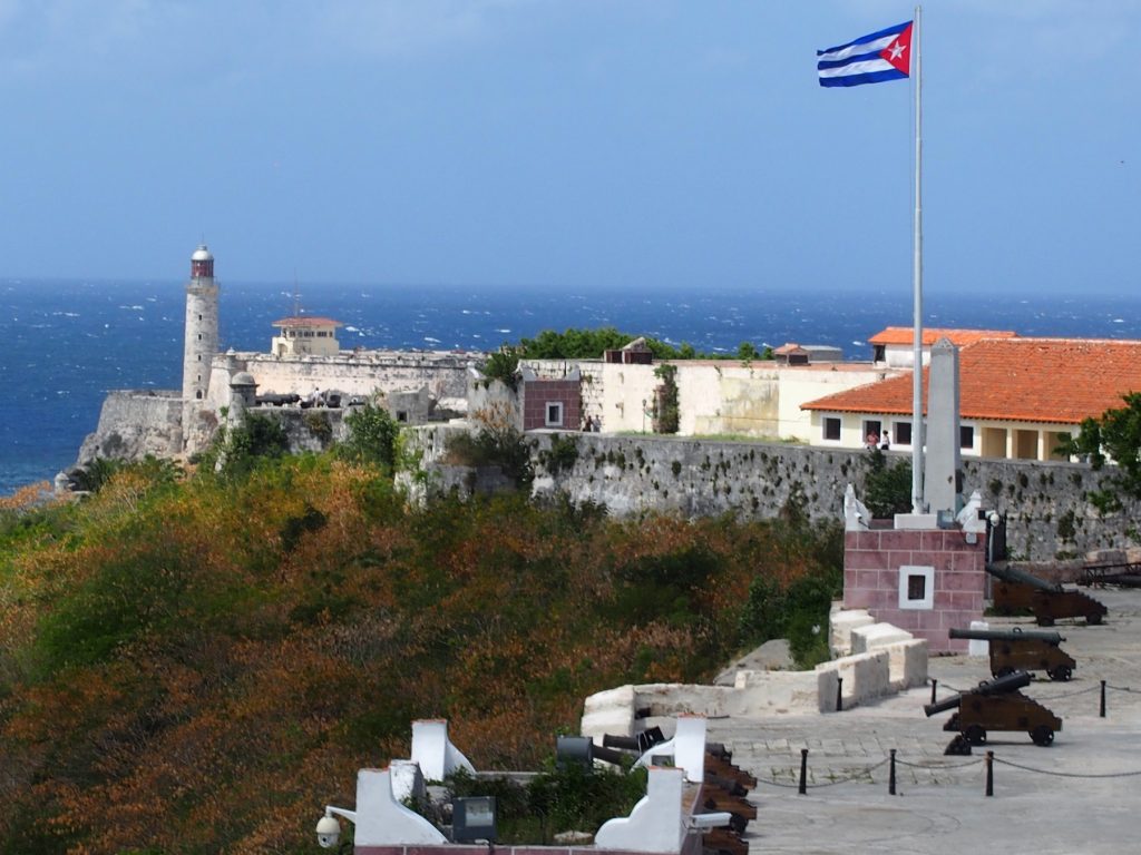 Castillo el Morro in Havana is an ancient fort and castle, that today is a museum and meeting ground. 