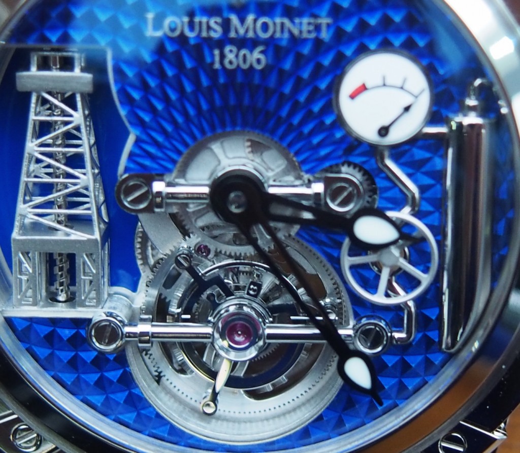The Louis Moinet Tourbillon Gaz watch holds a patent