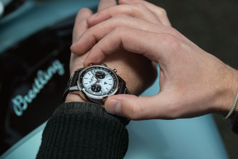 Breitling Top Time Triumph watch with Zorro dial.  a Breitling Top Time Triumph watch with Zorro dial.