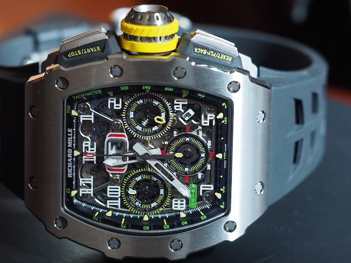 The Richard Mille RM11-03 marks a new generation of automatic flyback chronograph for the brand.