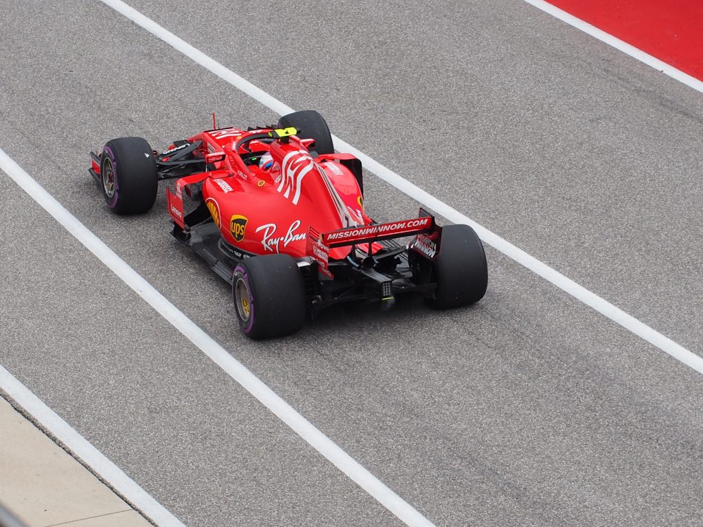 Formula 1 racing at COTA