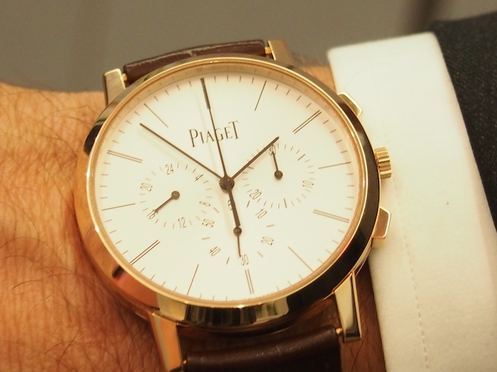 Piaget Altiplano Chronographsets two records for hand-wound ultra thin watches