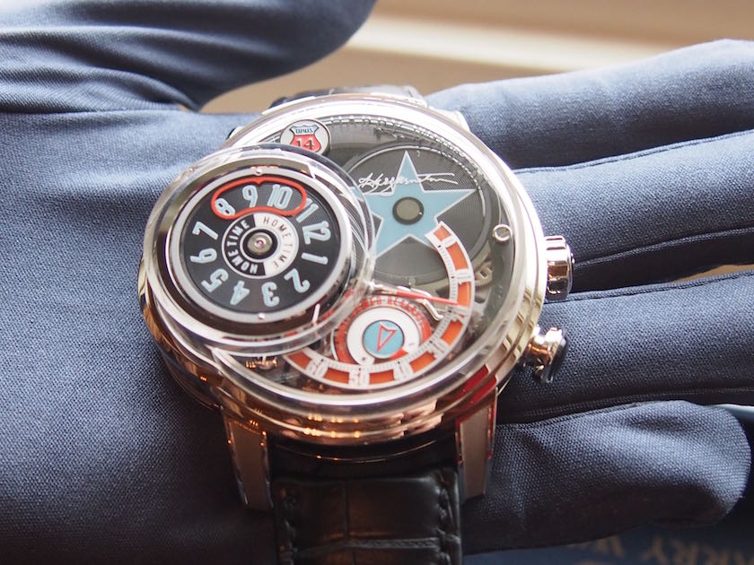  Close up look at the Harry Winston Opus 14- a celebration of rock n' roll and the jukebox era