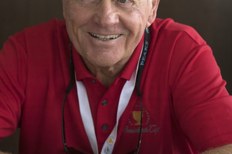 The Presidents Cup 2017 Jack Nicklaus, the Golden Bear, at the President's Cup 2017.