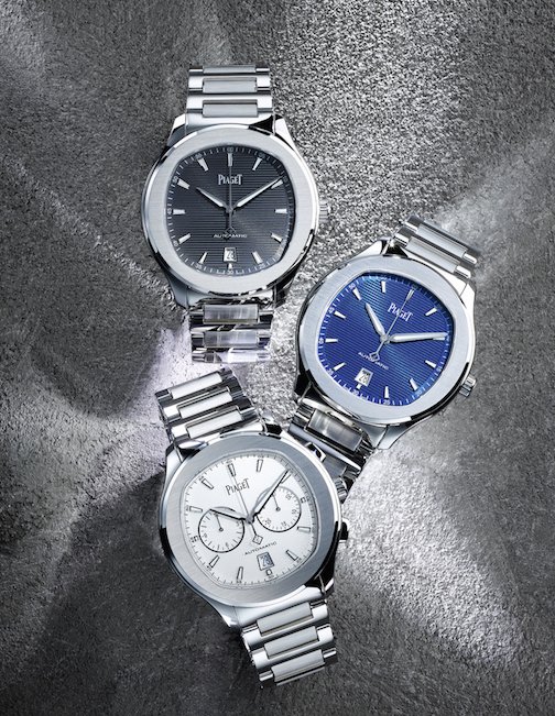 Piaget Polo S is created only in stainless steel 