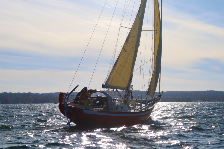Istvan Kopar's boat, Puffin, will set sail July 1 as he participates in the solo circumnavigation of the globe with a Wempe chronometer and barometer. 