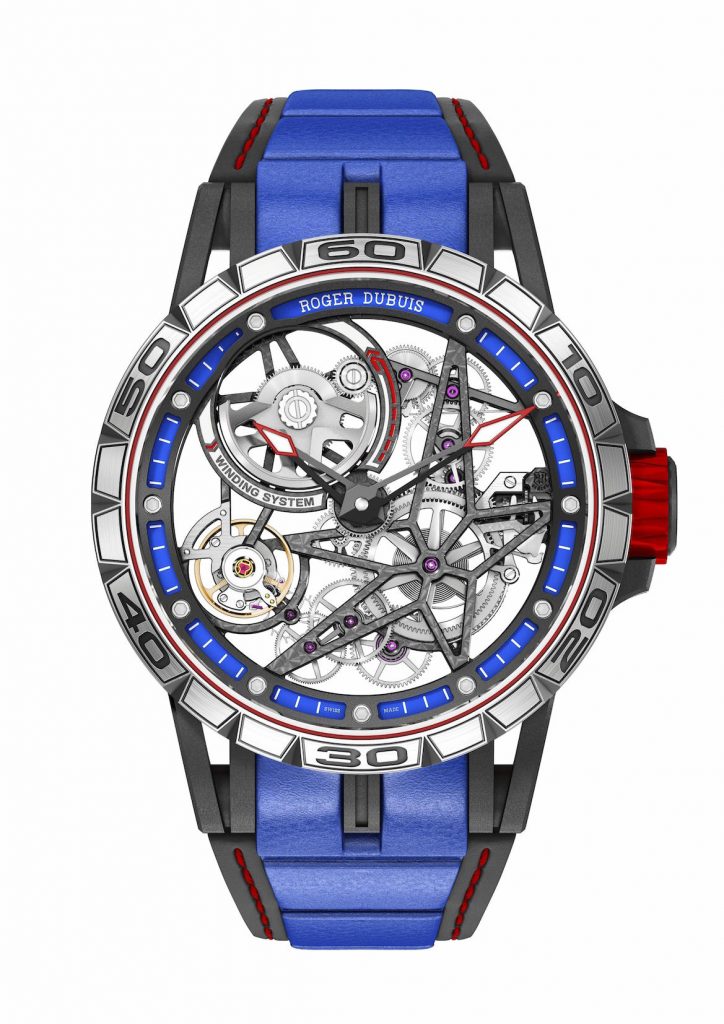 The Roger Dubuis Excalibur Spider Skeleton Automatic retails for about $67,000. 