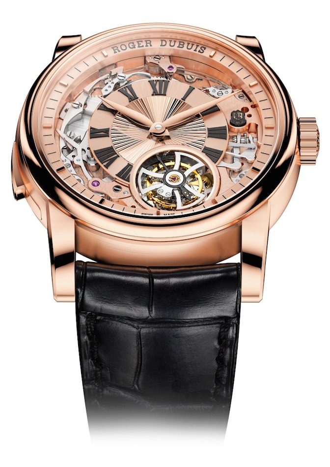 100 percent of the Roger Dubuis timepieces are Poincon de Geneve certified