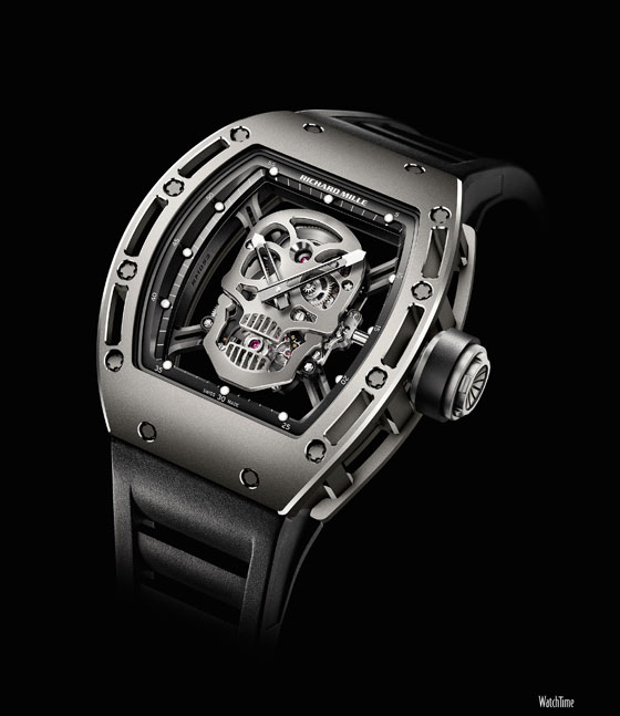 Richard Mille RM052 skull watch 
