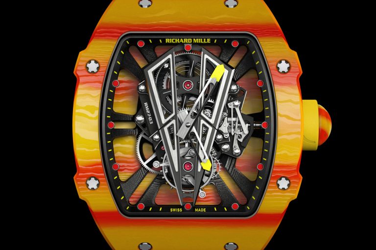 Richard Mille Unveils $725,00 RM27-03 Rafael Nadal Tourbillon.