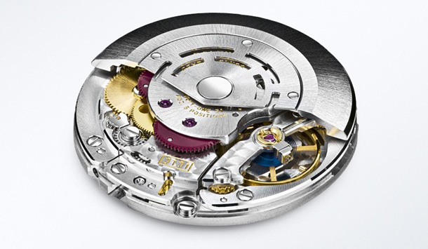 The movement consists of multiple proprietary materials that make it antimagnetic. 