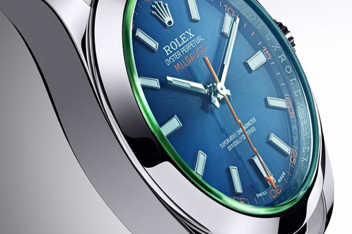 Rolex-Milgauss-Z-Blue-Side