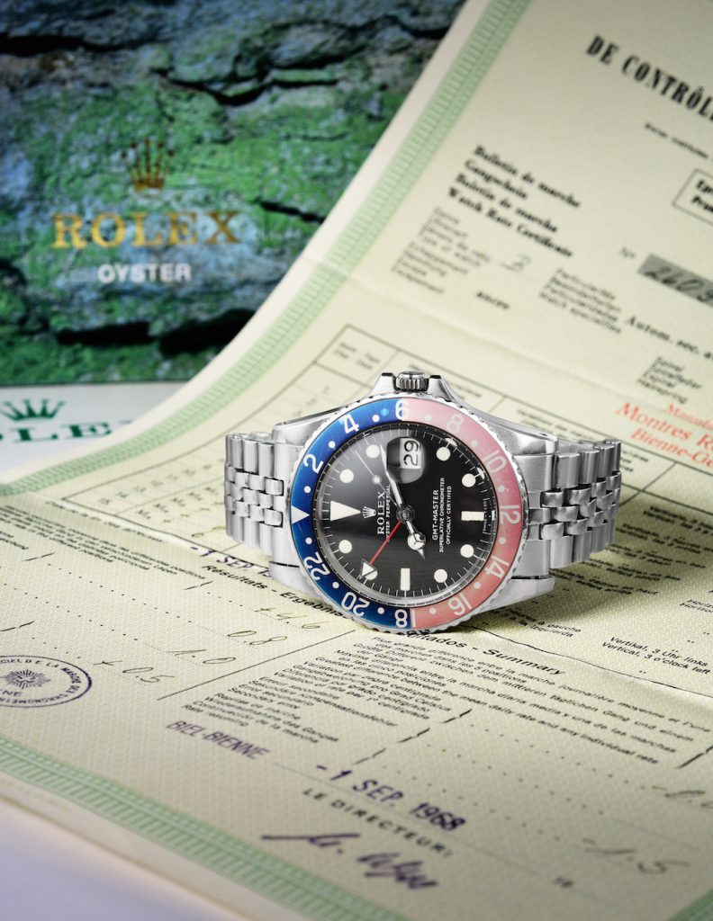 Rolex Pepsi GMT sold at Fortuna summer auction for $21,250.
