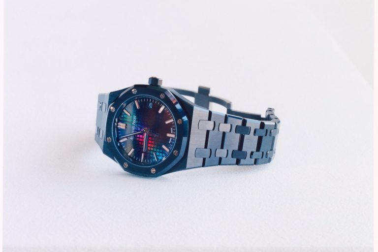 Audemars Piguet Royal Oak Self-winding Carolina Bucci Limited Edition watch.