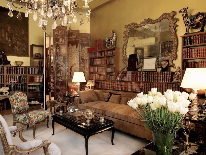 Coco Chanel was inspired by her surroundings in her private salon 
