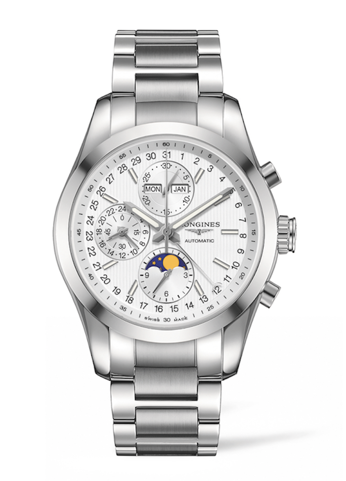 Stainless Steel Conquest Classic Moonphase will be awarded to the winning jockey of the Kentucky Derby. 