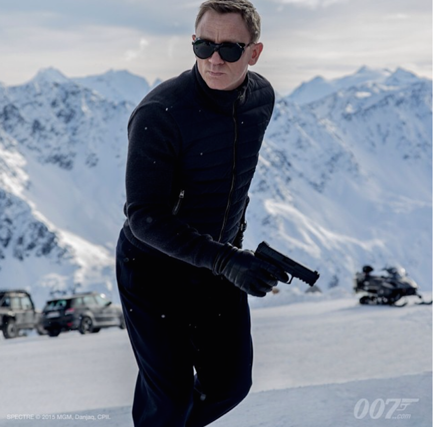 Daniel Craig as James Bond (c: Instagram) 