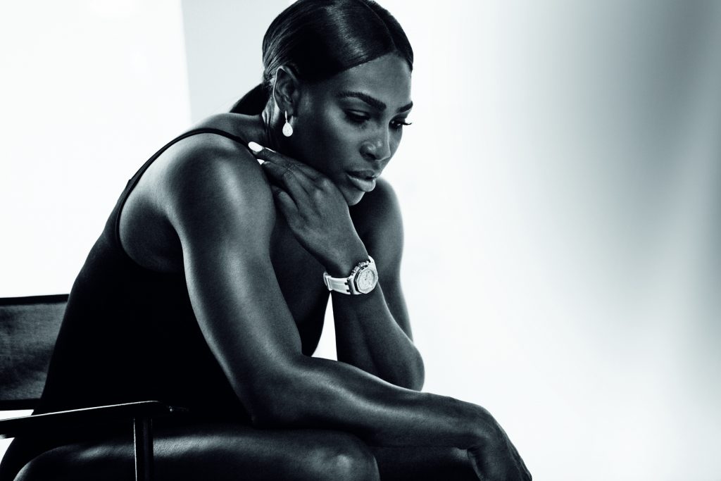 Serena Williams wearing Audemars Piguet 
