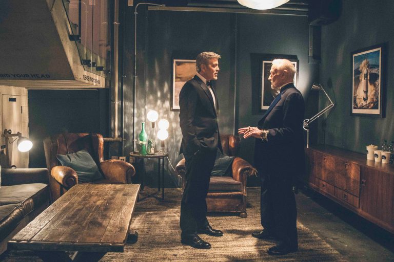 Starmen-clooney-aldrin George Clooney and Buzz Aldrin star in Omega movie, "Starment"