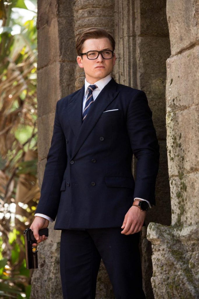 Taron Egerton wears a TAG Heuer Connected Watch in the Twentieth Century Fox movie, "Kingsman: The Golden Circle"