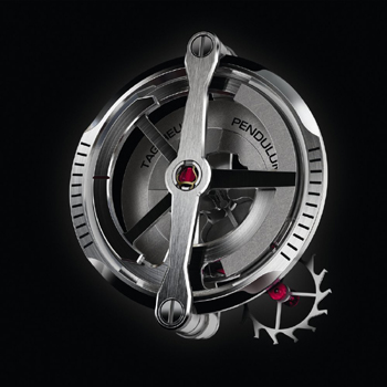 The pendulum of the Carrera MikroPendulum Chronograph