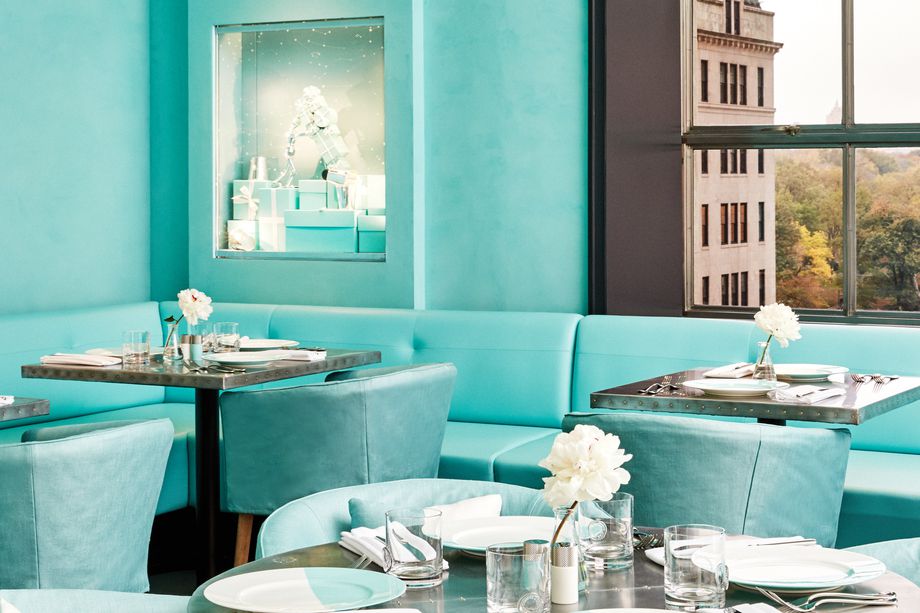 Tiffany & Co. Blue Box Cafe for breakfast or lunch. 