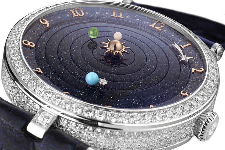 Van Cleef & Arpels Lady Arpels Planetarium watch.