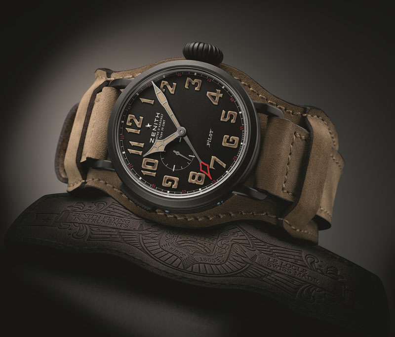 Zenith Pilot GMT 1903 tribute to the Wright Brothers. 