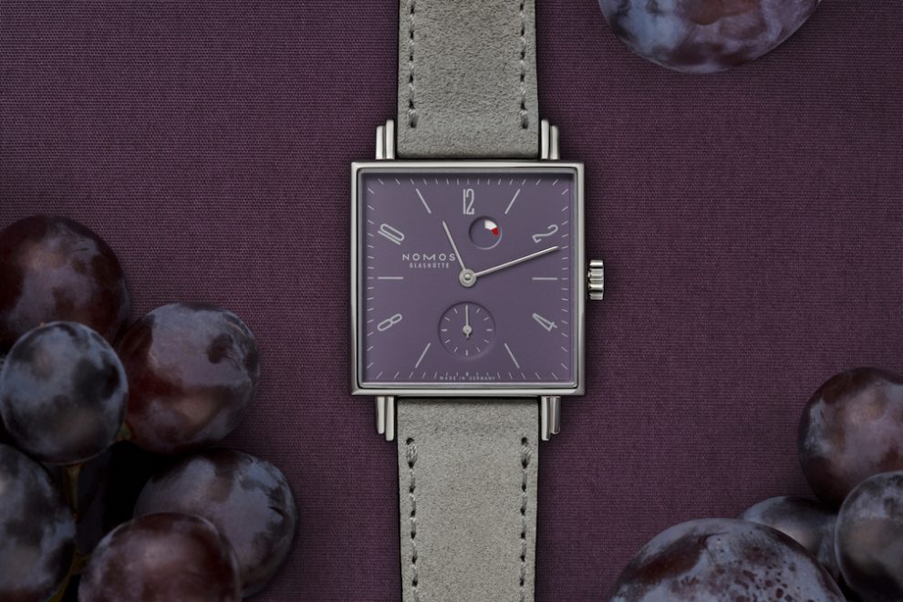 Nomos Tetra Plum watch