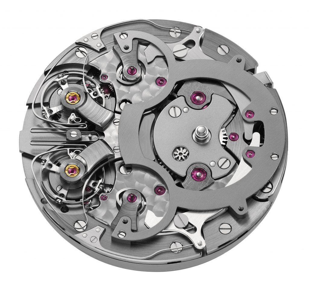 There are 226 parts in the Armin STrom Mirrored Force Resonance caliber ARF 15.