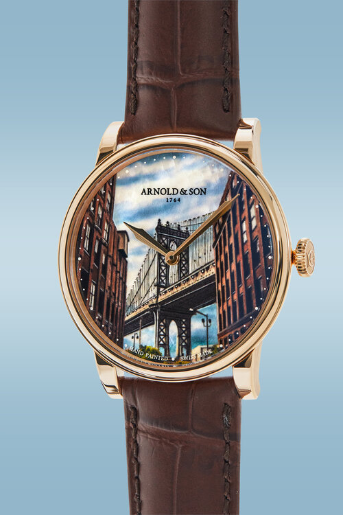 HSNY watch auction, Arnold & Son Manhattan Bridge