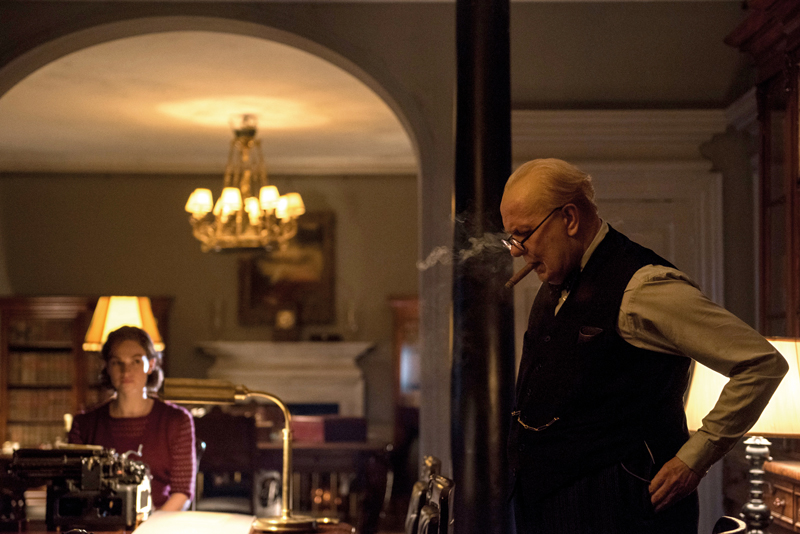 Gary Oldman played Winston Churchill in the Darkest Hour, wearing a Breguet pocket watch that was re-created for the movie. 