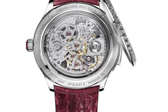 Parmigiani Fleurier One-Of-A-Kind Rosa Mystica back open Parmigiani Fleurier One-Of-A-Kind Rosa Mystica
