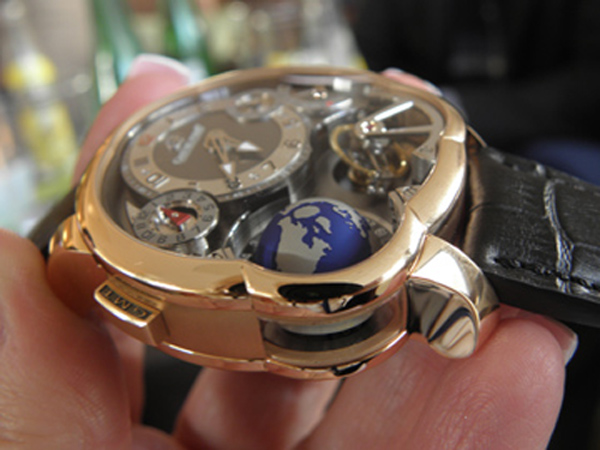 The rose gold Greubel Forsey GMT 