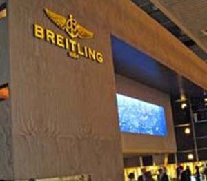 The Breitling booth as we knew it.