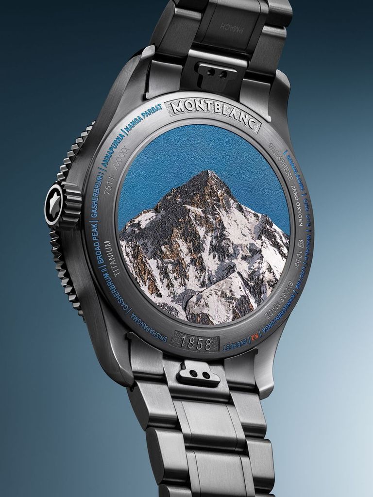 Montblanc 1858 Geosphere Zero Oxygen The 8000 watch 
