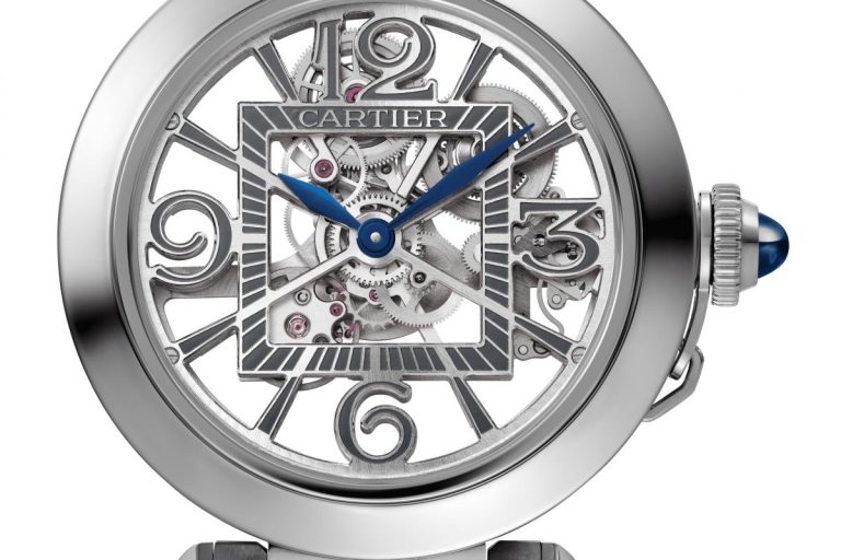 Cartier Pasha skeleton