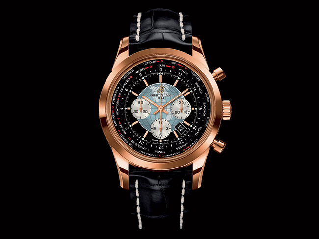 Boomer Esiason's watch of choice is the Breitling Transocean Chronograph Unitimer ($29,300) 