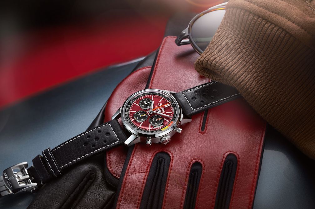 Breitling Classic Cars Top Time B01 Chevrolet Corvette watch.