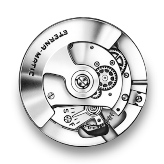 The Eterna Eterna-Matic movement was unveiled in 1948 and was revolutionary at the time. 