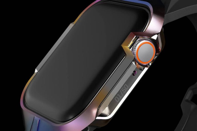 Gray Cyber Watch Case