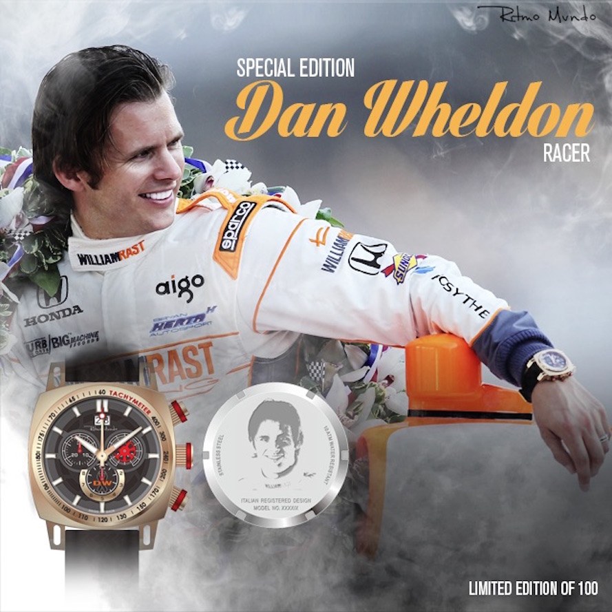 15% of all sales go to the Dan Wheldon Foundation