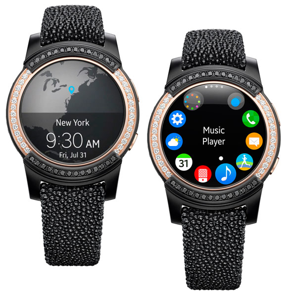de Grisogno Samsung Gear S2 watch made its debut at Baselworld in 2016