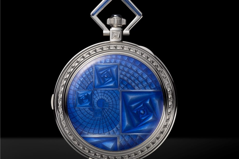 ec5c0be9-834b-4e4d-088b-e10130944675 Parmigiani La Rose Carrée Pocket Watch