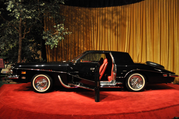 Elvis Presley's Stutz Blackhawk III is one of about 20 remaining cars driven/owned by Presley and now on display at Graceland. 