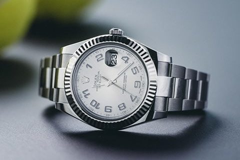 Roger Federer's watch of choice: Rolex Datejust II