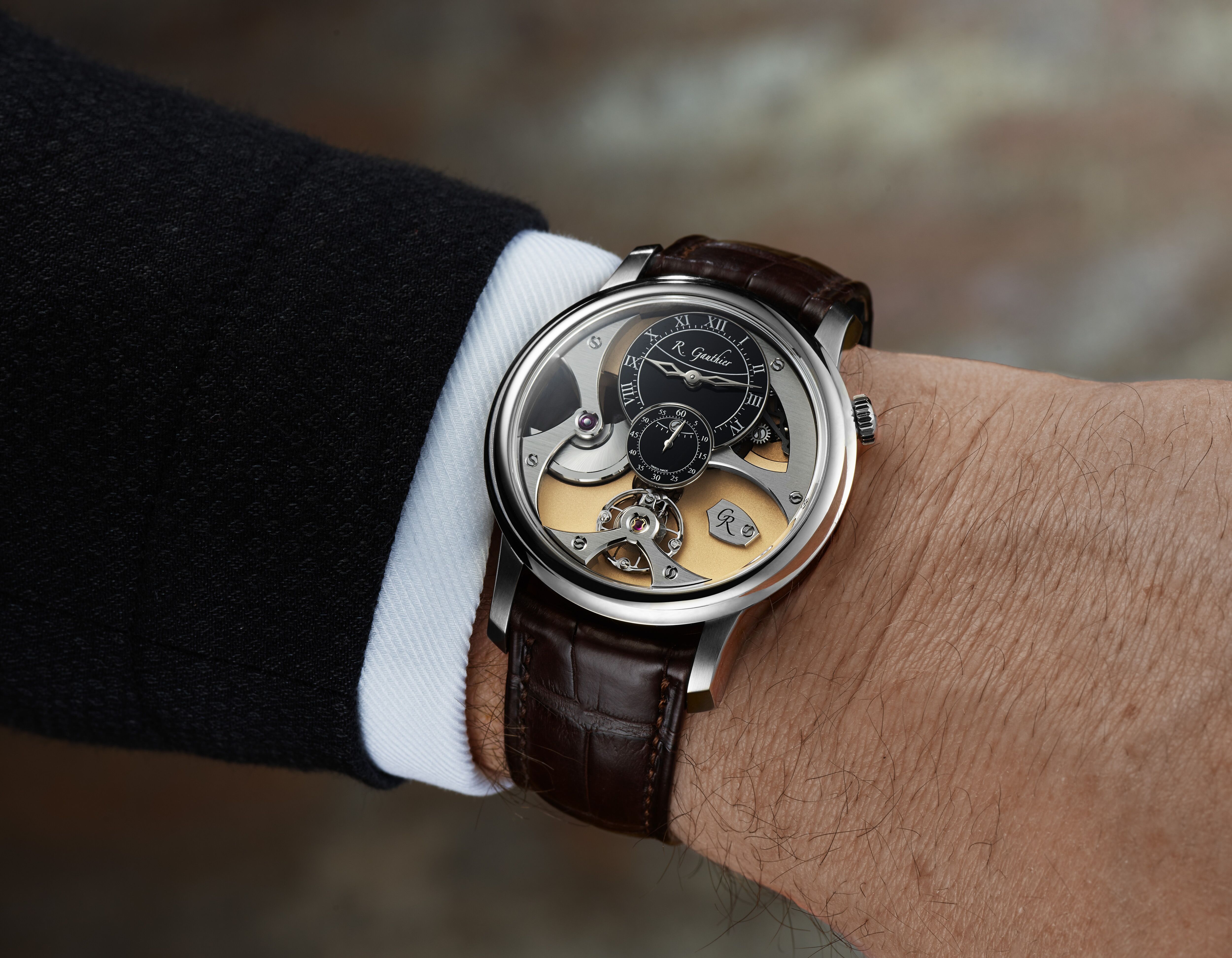 Romain Gauthier Insight Micro-Rotor White Gold Limited Edition